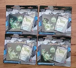(LOT OF 4) Pokemon TCG: Black Bolt Tech Sticker Collection NEW/FACTORY SEALED - Image 1