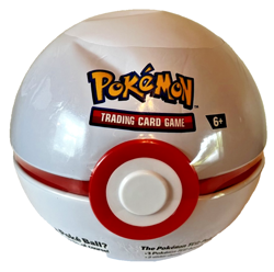Sealed (dented) Premier Ball Tin B25 Poke Ball Tin 3 Packs+2 Sticker Pokemon '24 - Image 1