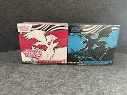2 Factory Sealed Pokemon ETB Elite Trainer Box - White Flare & Black Bolt - Image 1