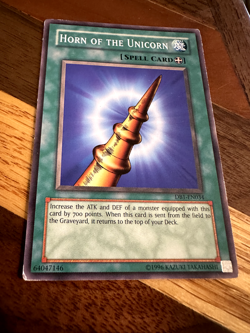 Horn of the Unicorn DB1-EN034 Unlimited Edition Common PL + BONUS - Image 1