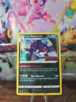 Hisuian Samurott SWSH207 SWSH: Sword & Shield Promo Cards Holo - Image 1