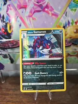 Hisuian Samurott SWSH207 SWSH: Sword & Shield Promo Cards Holo - Image 2