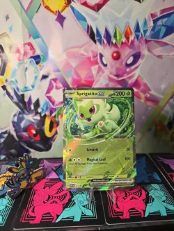 Sprigatito ex 087 Sv: Scarlet & Violet Promo Cards Holo - Image 2
