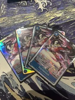 Boa Hancock ST17-004 SR Blue Dolflamingo One Piece Card. (Playset) - Image 1
