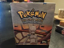 Pokemon The First Movie Topps Trading Cards Sealed 41116407529 - Image 1