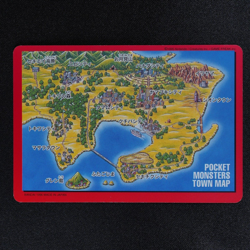 Pokemon Card Charizard Trainer Red Bandai Carddass Part 2 Japanese Map F6297 - Image 3