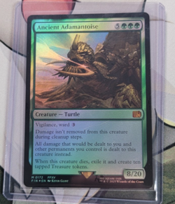 Foil Ancient Adamantoise M/NM 172 Magic: The Gathering MTG Final Fantasy - Image 1