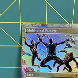 Multiversal Passage Borderless Foil 206 R MTG Marvel's Spider-Man SPM Rare Magic - Image 3
