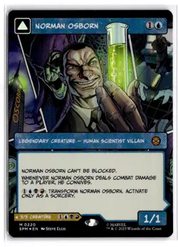 MTG FOIL Norman Osborn (Borderless) M 220 NM - Image 1