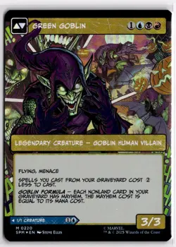 MTG FOIL Norman Osborn (Borderless) M 220 NM - Image 2