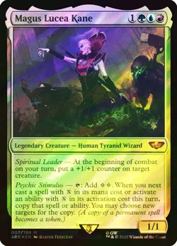 1x SURGE FOIL Magus Lucea Kane | Warhammer 40,000 | 40K | Magic | NM - Image 1