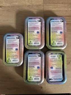 5 EMPTY Paldean Fates Mini Tin Bundle : Different Designs : Pokemon TCG - Image 2