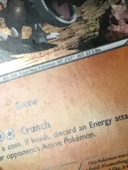 Pokemon TCG Tyrunt 61/111 Holo Uncommon XY Furious Fists MP - Image 3