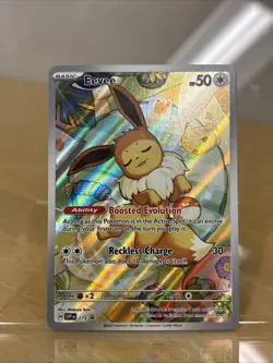 Pokemon TCG - Eevee #173 - Prismatic Evolutions ETB Black Star Promo - NM - Image 1