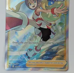 Korrina's Focus 160/163 Battle Styles Holo Rare Pokemon Card Full Art Ultra Rare - Image 3