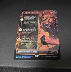 Mtg Fable of The Mirror-Breaker Store Championship Promo Foil - Image 1