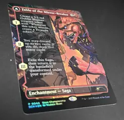 Mtg Fable of The Mirror-Breaker Store Championship Promo Foil - Image 2