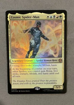 Spider-man Magic The Gathering Cosmic Spider-Man (Foil) M0127 - Image 1