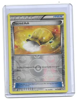 2014 Pokemon - XY: Flashfire Sacred Ash #96/106 Reverse Holo - Image 1