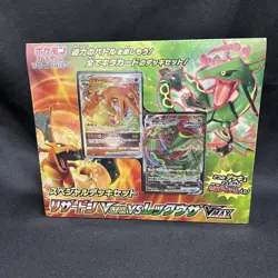 Pokemon Card Sword & Shield Charizard VSTAR & Rayquaza VMAX Special Deck Set - Image 1