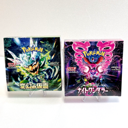 Pokemon Card Booster Box Night Wanderer Mask of Change set sv6a sv6 Japan Shrink - Image 1