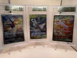 Lot Of 3 Latios (En), Latias (Jap), And Latios/Latias Tag Team BGS 9.5 Pokemon - Image 1
