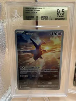 Lot Of 3 Latios (En), Latias (Jap), And Latios/Latias Tag Team BGS 9.5 Pokemon - Image 2