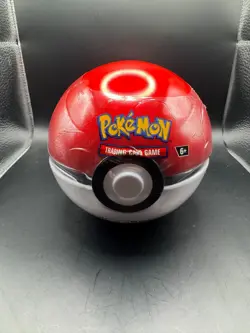 Pokemon TCG PokeBall Tin Pack D24 [Standard Ball] 3 booster packs 820650809767 - Image 1