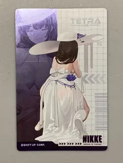 Mary - Goddess of Victory: Nikke White Plastic Card - Image 2