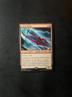 Lizard Blades [Kamigawa: Neon Dynasty] #153 Magic MTG Cards NM/LP - Image 1