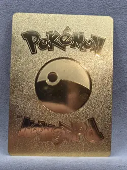 Charmander, Bulbasaur & Squirtle GX Gold Foil Fan Art Pokemon Textured 3/99 - Image 2