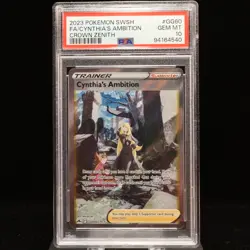 Pokemon TCG - Cynthia's Ambition GG60/GG70 Crown Zenith - PSA 10 GEM MT - Image 2