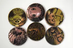 Lot Of (388) Pokemon TCG Collectors Coin Jumbo 2” Flip Coins Charizard Pikachu + - Image 2