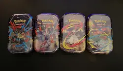 Pokemon Mega Entwicklung 4x Mini-Tin neu - Image 1