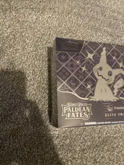 Paldean Fates Pokemon Center Exclusive ETB Sealed Elite Trainer Box Acrylic Case - Image 4