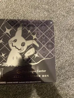 Paldean Fates Pokemon Center Exclusive ETB Sealed Elite Trainer Box Acrylic Case - Image 5