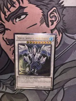 Yu-Gi-Oh! Trishula, Dragon of the Ice Barrier AP08-EN001 Ultimate Rare NM - Image 2