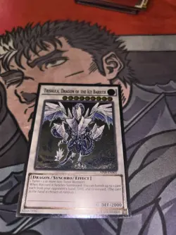 Yu-Gi-Oh! Trishula, Dragon of the Ice Barrier AP08-EN001 Ultimate Rare NM - Image 5