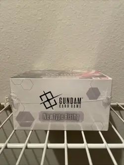 1X GUNDAM CARD Newtype Rising Booster Box GD01 English + 2 Promo Store Packs - Image 3