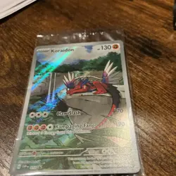 Koraidon SVP 014 Black Star Promo Holo Scarlet & Violet Pokemon Card TCG SEALED - Image 2