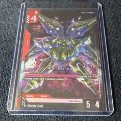 Kshatriya (GD01-044) - Newtype Rising #GD01-044 LR Foil- Gundam Card Game - Image 4
