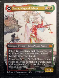 Terra, Magical Adept / Esper Terra - Borderless - UB: Final Fantasy (MTG) - Image 1