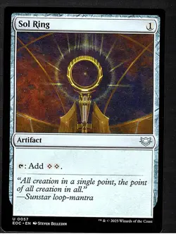 Sol Ring U Commander: Edge of Eternities 57 NM - Image 1