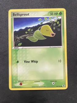Pokemon TCG Bellsprout EX FireRed & LeafGreen 53 Regular Common NM - Image 1