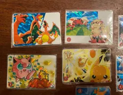 Pokemon TCG - Assorted LOT (Jap. Vending Machine Stickers, Action Flipz, etc.) - Image 2