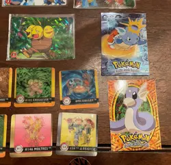 Pokemon TCG - Assorted LOT (Jap. Vending Machine Stickers, Action Flipz, etc.) - Image 5