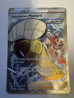 Rapid Strike Style Mustard TG27/TG30: Brilliant Stars TG Pokemon NM - Image 3