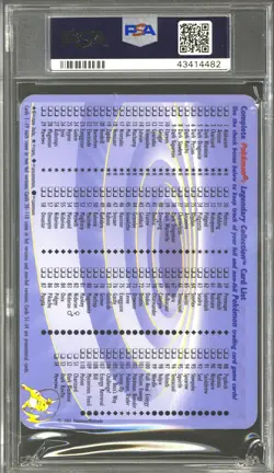 Pokemon Legendary Collection Jumbo Box Topper Dark Blastoise S2/S4 PSA 7 *482 - Image 2