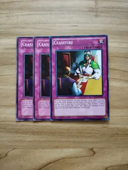 Yu-Gi-Oh! - Ceasefire 3X - Full Playset - Image 1