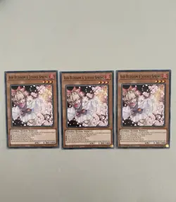 Yugioh 3x Ash Blossom & Joyous Spring SDWD-EN017 Common 1st Edition NM - Image 1